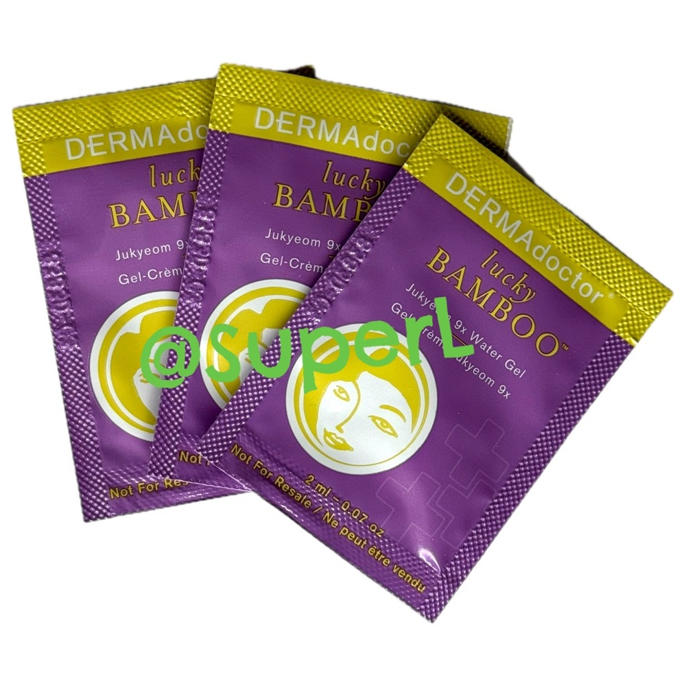 5/$15 NEW DERMAdoctor Lucky Bamboo Jukyeom Gel Cream Moisturizer Skincare